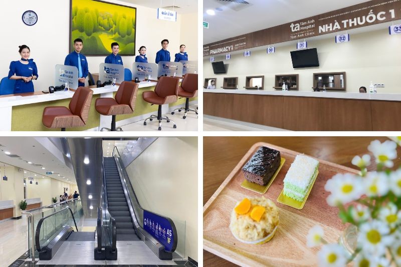 Không gian tại Bệnh viện Đa khoa Tâm Anh TP.HCM