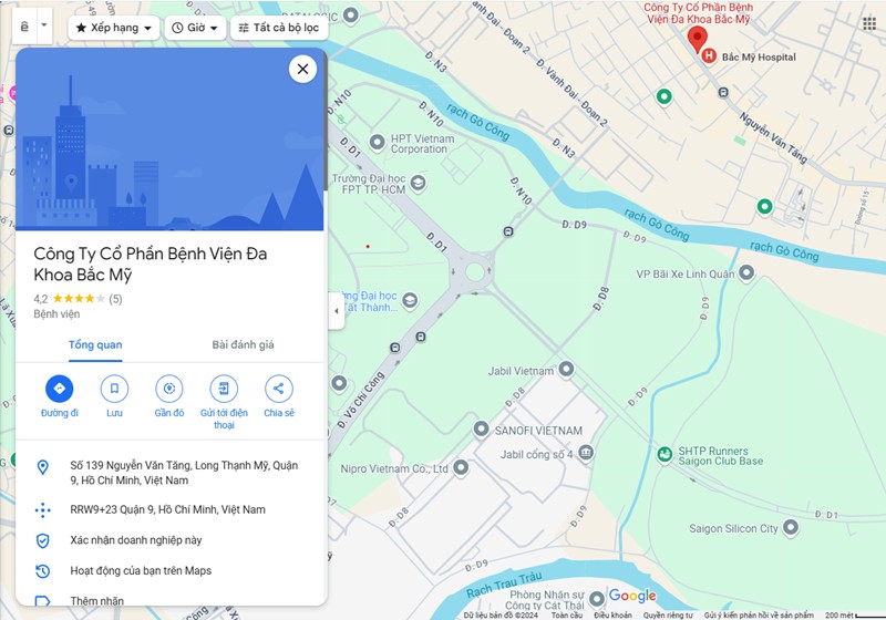 Phòng khám Đa khoa Bắc Mỹ quận 9