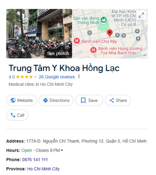 Trung Tâm Y Khoa Hồng Lạc