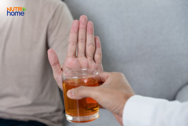 viêm dạ dày ruột không nên ăn gì, rượu bia