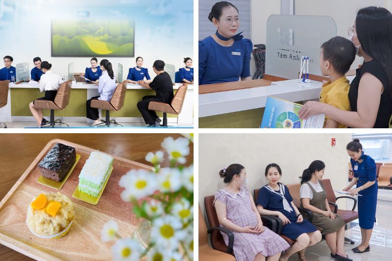 Không gian tại Bệnh viện Đa khoa Tâm Anh