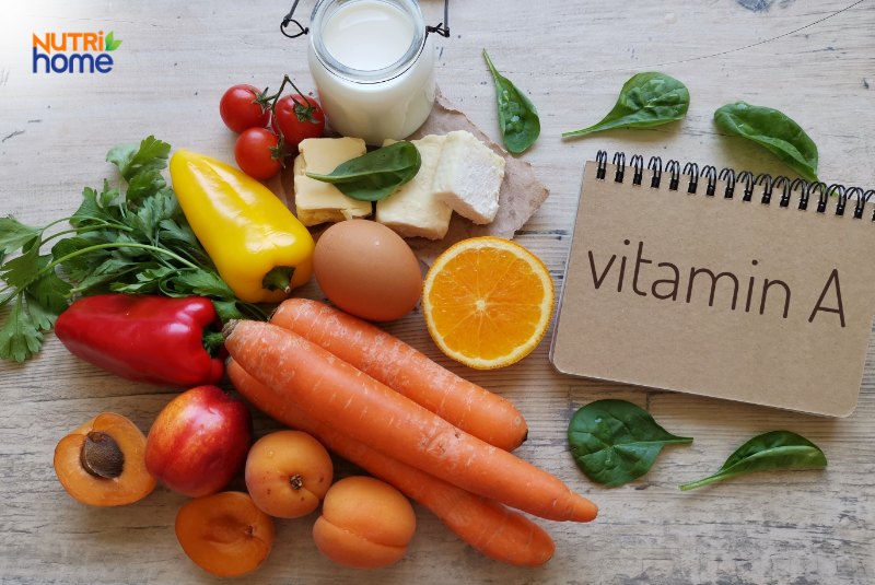 bị đau mắt đỏ nên ăn gì, thực phẩm giàu vitamin A