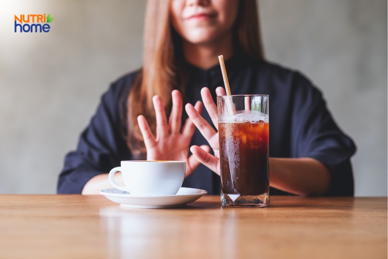 bị ung thư vú kiêng ăn gì, thực phẩm chứa nhiều caffeine