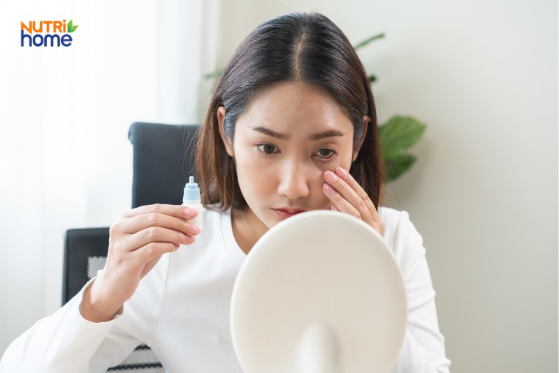 Đau mắt do khô mắt