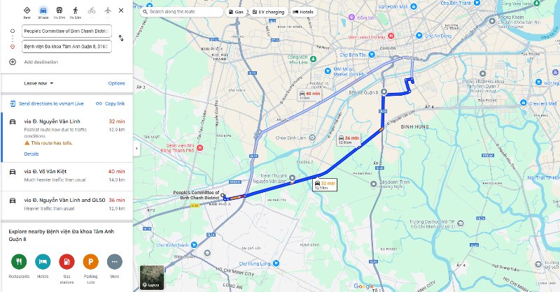 Địa chỉ khám chữa bệnh uy tín gần Bình Chánh