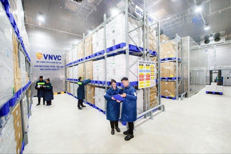 Vắc xin luôn được bảo quản trong điều kiện phù hợp
