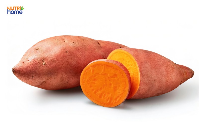 mắt bị mờ nên ăn gì, khoai lang