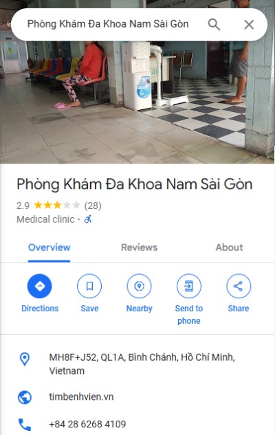 Phòng khám Đa khoa Nam Sài Gòn