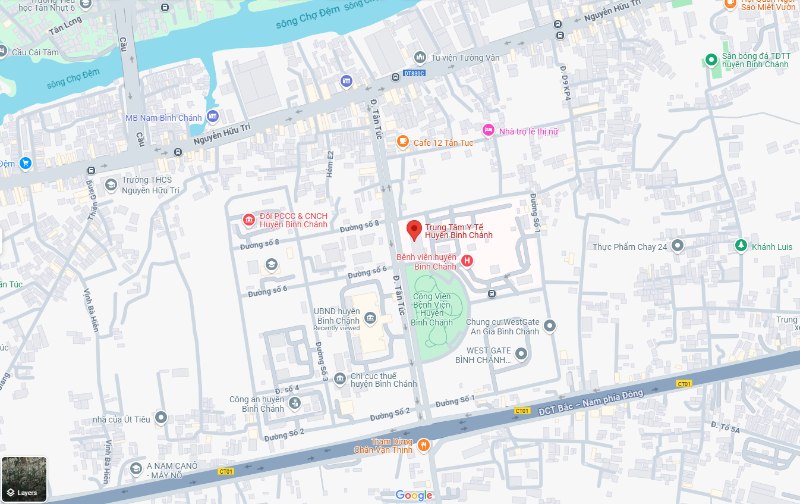 Phòng khám đa khoa thuộc Trung tâm Y tế huyện Bình Chánh