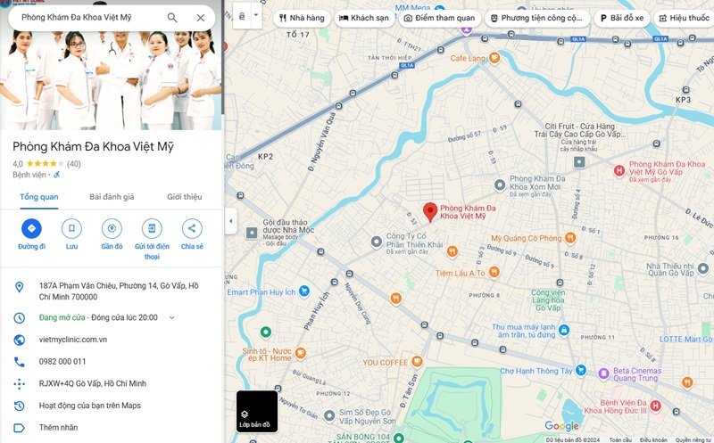Phòng khám Đa khoa Việt Mỹ Gò Vấp