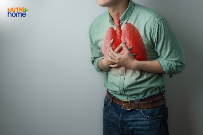 Dấu hiệu nhận biết ung thư phổi, Đau tức ngực