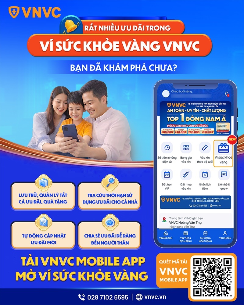 Hướng dẫn đăng ký gói vắc-xin cho trẻ từ 0-6 tháng tuổi tại VNVC