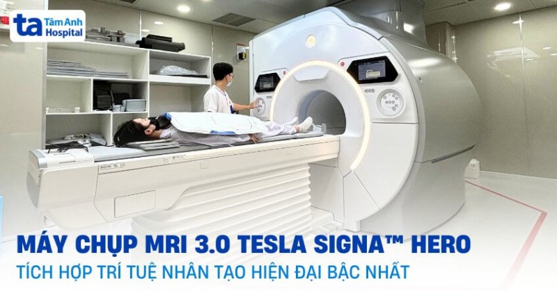 Minh họa máy chụp MRI 3 Tesla SIGNA™ Hero