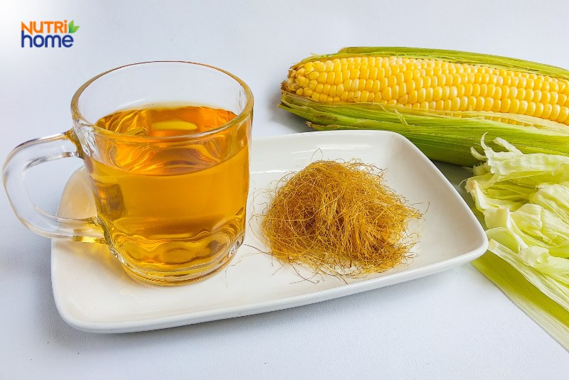 trà râu ngô tốt cho gan thận