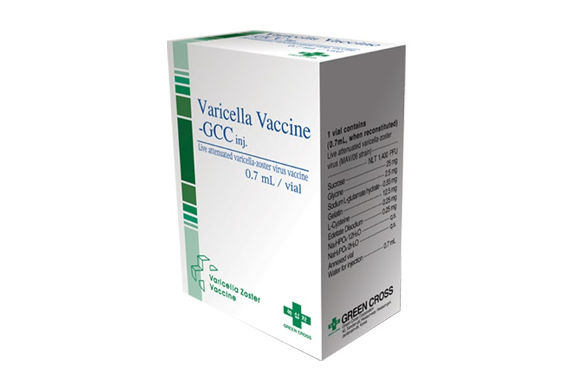 Vắc xin VARICELLA - Vắc xin thủy đậu Hàn Quốc