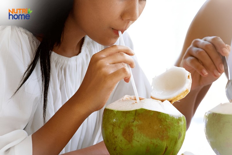 bị rối loạn tiêu hoá có nên uống nước dừa
