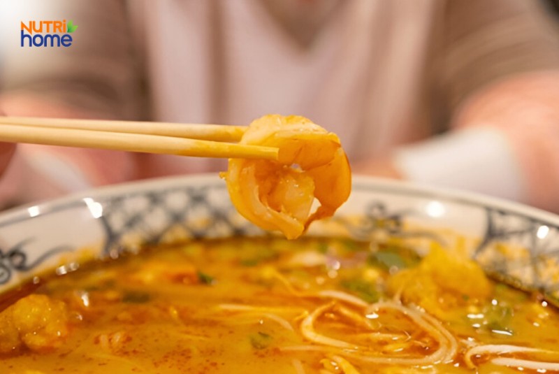 cao huyết áp có ăn được tôm không