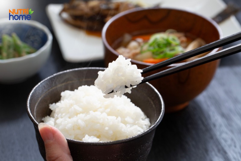 mỡ máu cao có ăn cơm được không