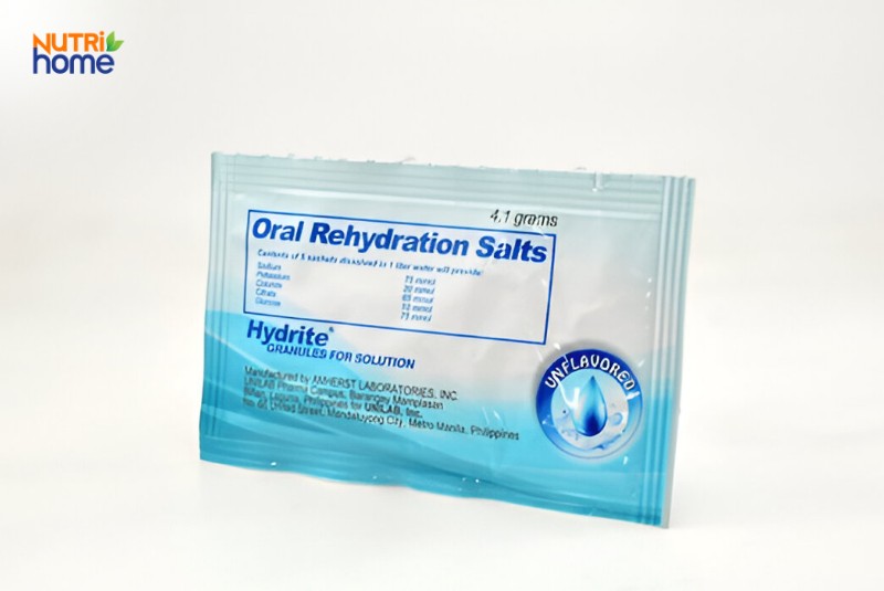 rối loạn tiêu hóa nên ăn uống dung dịch điện giải ORS