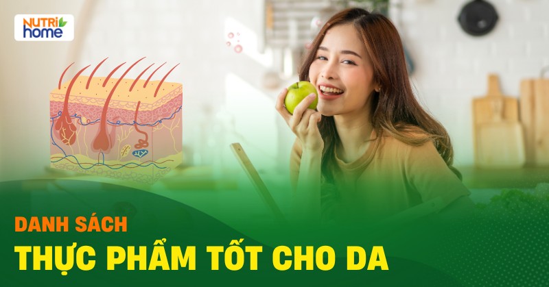 thực phẩm tốt cho da