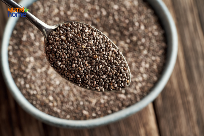 Hạt chia bổ sung chất xơ cho chế độ keto chay