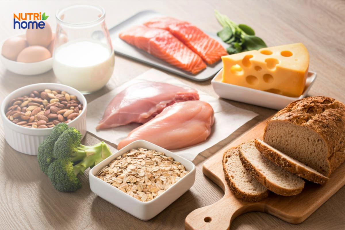 Thực phẩm eat clean cân bằng dinh dưỡng